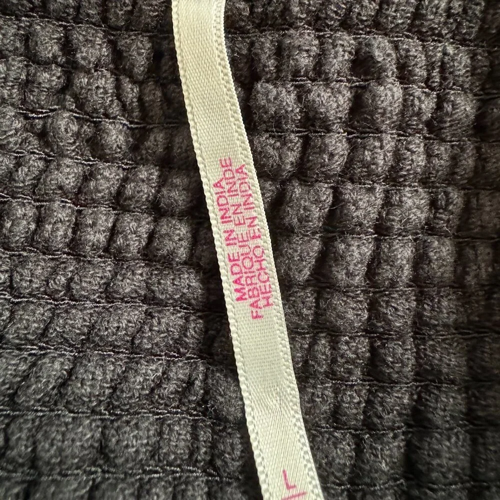 Free People -  Black Midi Dress with Front Tie - Picture 4 of 4